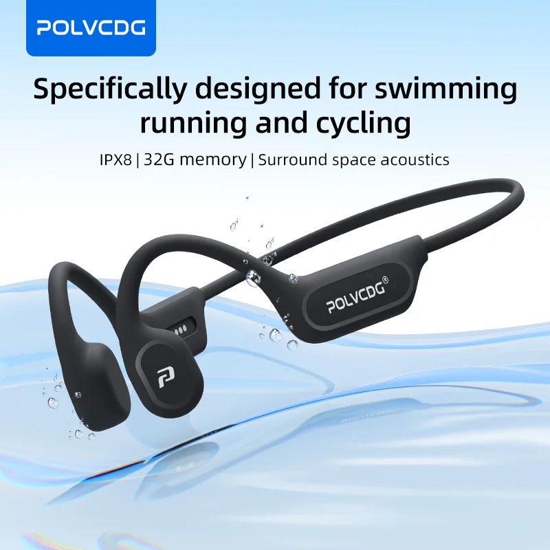 Telephone Headset Office - POLVCDG X9 Kemik İletimli Kulaklıklar 32G