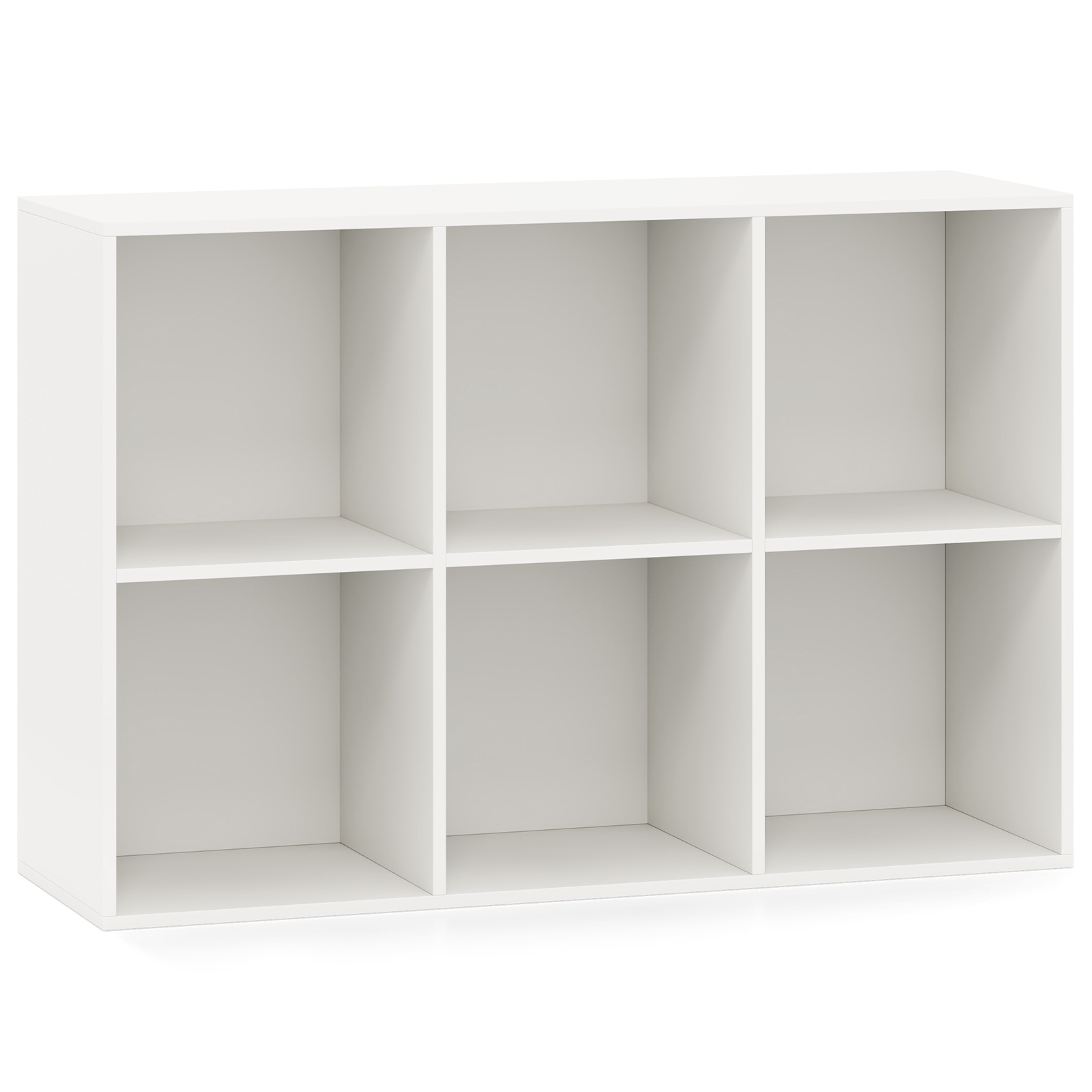 Bookshelf 5 Tier - 6 Küplü Kitaplık Modern 3 Katlı
