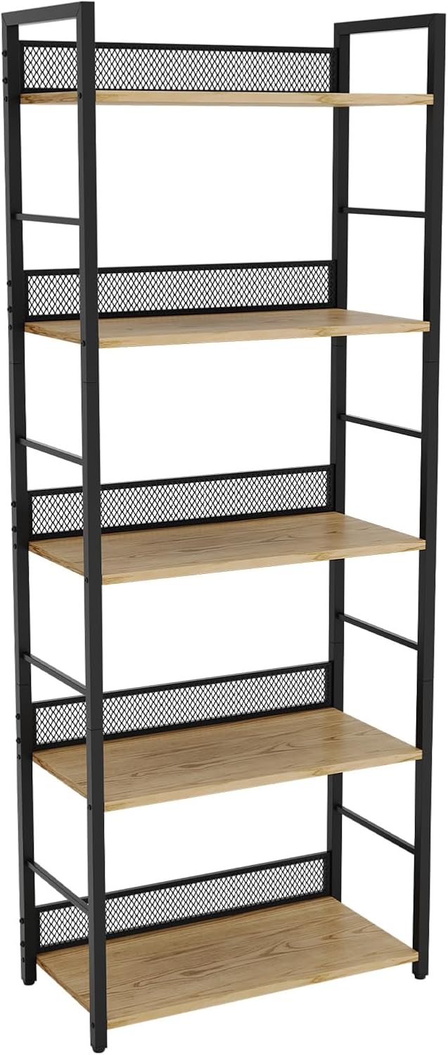 5 Katmanlı Kitaplık Endüstriye - Bookshelf 5 Tier incelemesi ve fiyatı