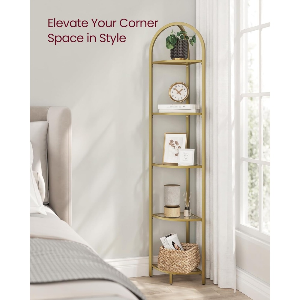 5 Katlı Köşe Raf Standı, Köşe  - Bookshelf 5 Tier incelemesi ve fiyatı
