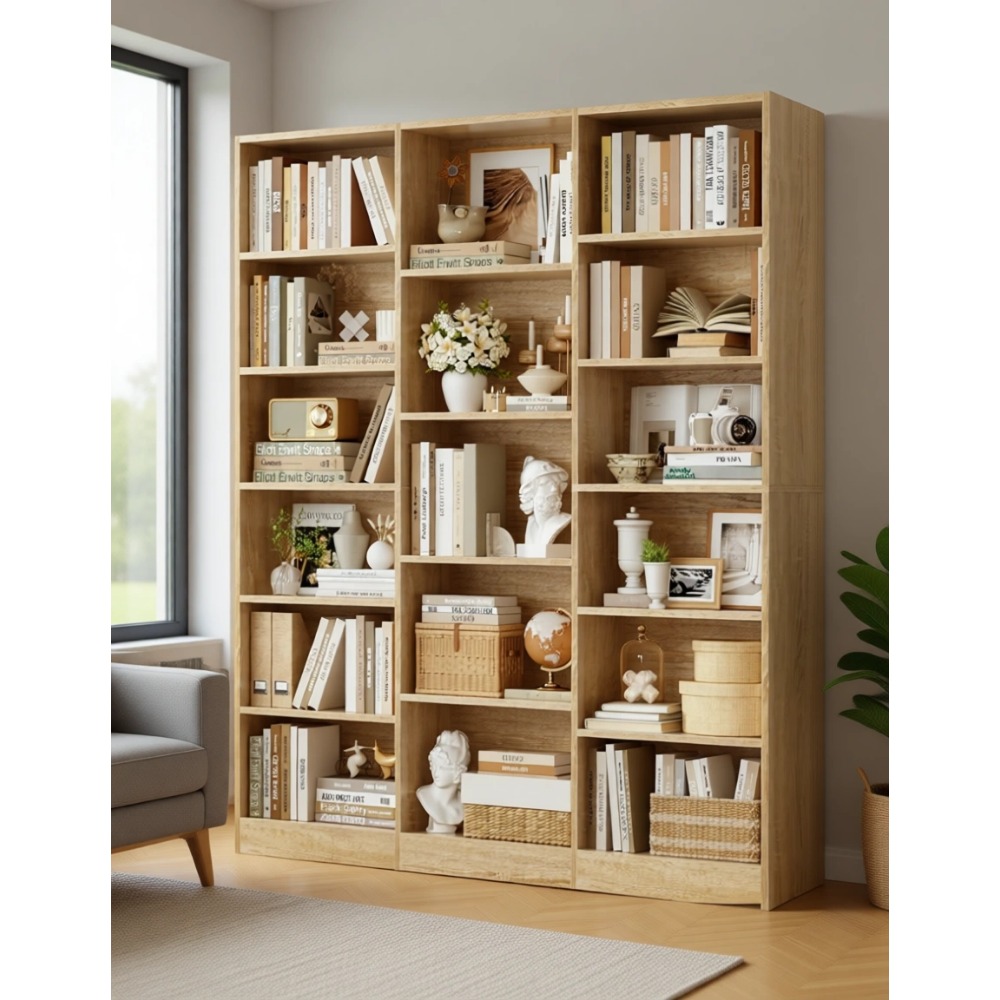 17 Raflı Büyük Üçlü Geniş Kita - Bookshelf 5 Tier incelemesi ve fiyatı