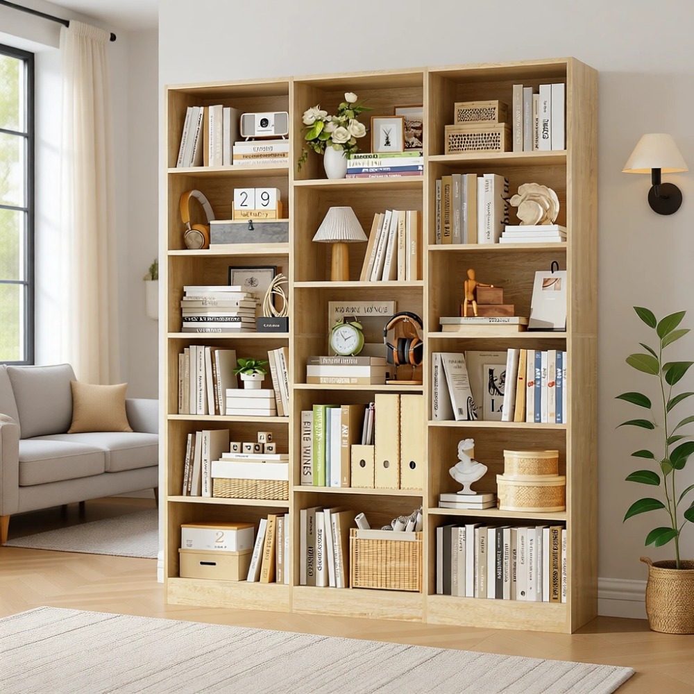 17 Raflı Büyük Üçlü Geniş Kita - Bookshelf 5 Tier incelemesi ve fiyatı