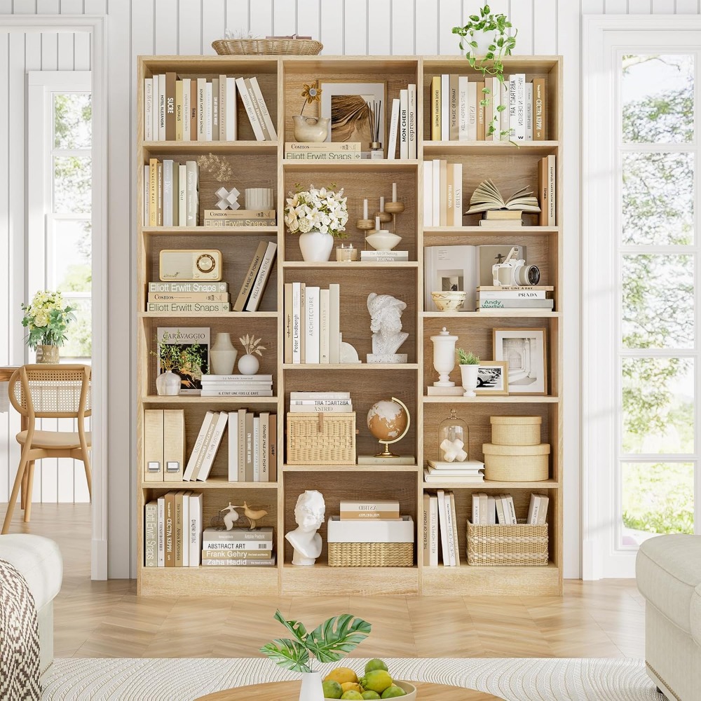 17 Raflı Büyük Üçlü Geniş Kita - Bookshelf 5 Tier incelemesi ve fiyatı